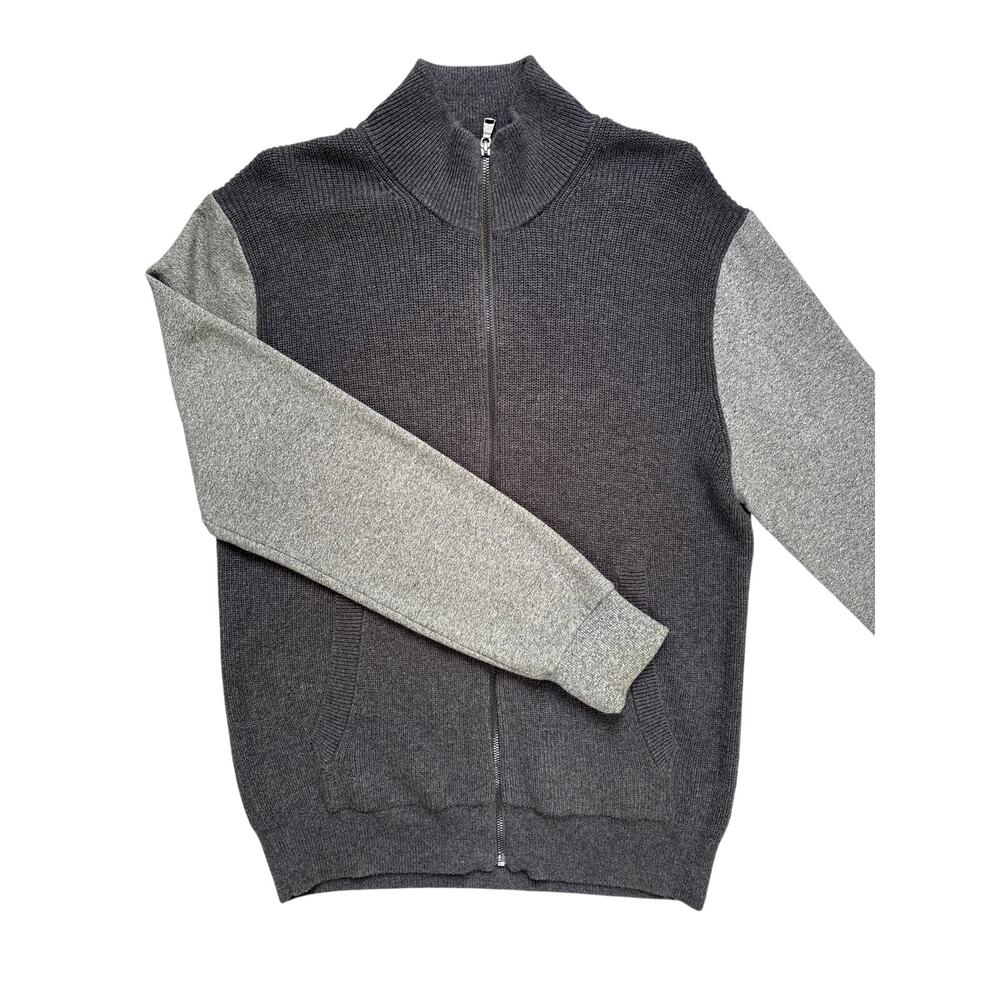 Banana Republic Men's Full-Zip Wool-Blend Cardigan Sweater, Size M, #1056